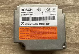A2038207385 блок управління airbag (srs) Mercedes-Benz C W203 2007