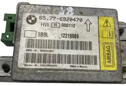 66920470 блок управления AirBag (SRS) BMW 7 E65 E66 2002