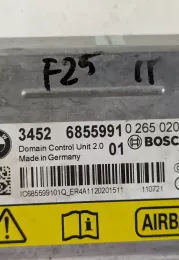 6855991 блок управління airbag (srs) BMW X3 F25 2012