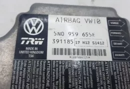 391185 блок управления AirBag (SRS) Volkswagen Tiguan 2015