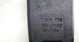 7059778 пряжка центрального ременя безпеки заднього сидіння BMW 5 E60 E61 2004