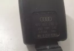 4F0857740D пряжка центрального ременя безпеки заднього сидіння Audi A6 S6 C6 4F 2006