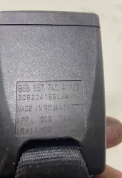 309204199024 пряжка центрального ременя безпеки заднього сидіння Porsche Macan 2017