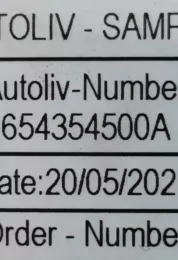 654354500A пряжка центрального ремня безопасности заднего сиденья Alfa Romeo Tonale 2023