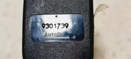 9301739 пряжка центрального ремня безопасности заднего сиденья Peugeot 207 2010