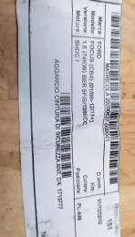 1713777 пряжка переднього ременя безпеки Ford Focus 2004