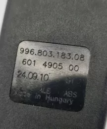 99680318308 пряжка переднього ременя безпеки Porsche Cayman 987 2010