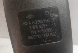 878161869R пряжка переднего ремня безопасности Smart ForFour II W453 2015