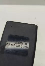 7L0857778 пряжка переднього ременя безпеки Volkswagen Touareg I 2004