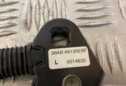 98ABA61209 пряжка переднього ременя безпеки Ford Focus 2000