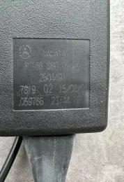 A1668600989 пряжка переднего ремня безопасности Mercedes-Benz ML W166 2014