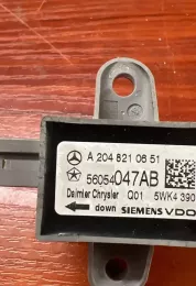 5WK43902 датчик удару подушки безпеки Mercedes-Benz C W204 2008