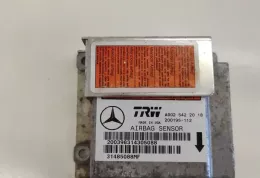 A0025422018 датчик удару подушки безпеки Mercedes-Benz ML W163