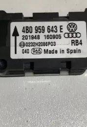 0232H2086P03 датчик удара подушки безопасности Porsche Cayenne (9PA) 2005
