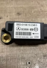 00030119019386 датчик удара подушки безопасности Mercedes-Benz E W211 2004