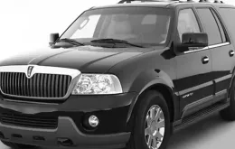 4L1414B345AA датчик удара подушки безопасности Lincoln LS 2004