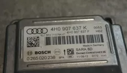 4H0907637K датчик удару подушки безпеки Audi A8 S8 D4 4H 2012