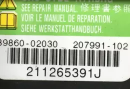207881102 датчик удару подушки безпеки Toyota Corolla Verso AR10 2005