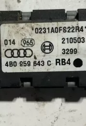 0231A0FS22R4 датчик удара подушки безопасности Volkswagen Touareg I 2003