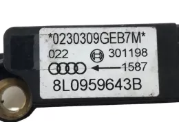 0230309GEB7M датчик удара подушки безопасности Volkswagen Sharan 2003