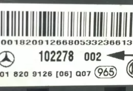 102278002 датчик удару подушки безпеки Mercedes-Benz C W203 2005