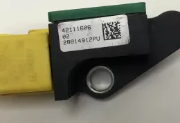 42111606 датчик удару подушки безпеки Volkswagen PASSAT B7 2012