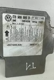 1T0909605B датчик удара подушки безопасности Volkswagen Touran I 2005
