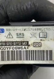 G0YF06W6A датчик удара подушки безопасности Honda FR-V 2006