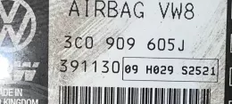 391130 датчик удара подушки безопасности Volkswagen PASSAT B6 2006