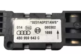 0231A0P2TAWS датчик удара подушки безопасности Volkswagen Sharan 2003