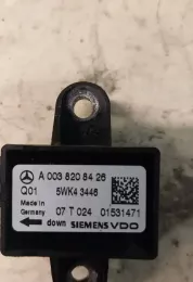 91531471 датчик удару подушки безпеки Mercedes-Benz S W221 2007