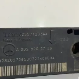 020272650032 датчик удару подушки безпеки Mercedes-Benz E W211 2004