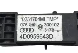 0231704MLT датчик удара подушки безопасности Volkswagen Sharan 2003