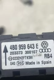 300107 датчик удару подушки безпеки Porsche Cayenne (9PA) 2008
