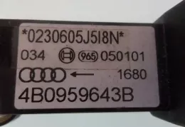 0230605J5I18N датчик удара подушки безопасности Audi A6 S6 C5 4B 2001