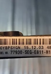 77930SEGE811M1 датчик удара подушки безопасности Honda Accord 2005
