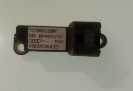 0230605J5I18N датчик удара подушки безопасности Audi A6 S6 C5 4B 2001