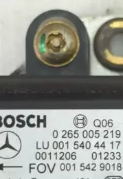 0015429018 датчик удара подушки безопасности Mercedes-Benz A W168