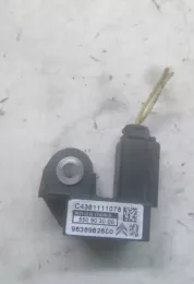 C4381111078 датчик удара подушки безопасности Peugeot 407 2004