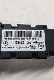 103472002 датчик удара подушки безопасности Mercedes-Benz CLS C219 2007