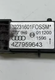 4Z7959643 датчик удара подушки безопасности Audi A6 Allroad C5 2003
