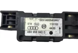 0231A0D54QM0 датчик удара подушки безопасности Volkswagen Sharan 2003