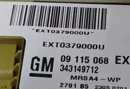 09115068EX датчик удару подушки безпеки Opel Corsa C 2005