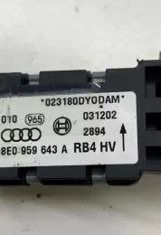 023180D датчик удара подушки безопасности Audi A4 S4 B6 8E 8H 2004