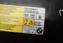 869120866017 бокова подушка безпеки BMW 3 E92 E93 2008