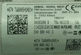 5H0880441 боковая подушка безопасности Volkswagen Golf SportWagen 2003