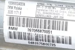 7066870 подушка безопасности пассажира BMW 1 E81 E87 2010