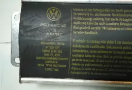 23939 подушка безпеки пасажира Volkswagen New Beetle 2000