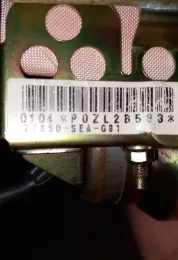 P0ZL22593 подушка безпеки пасажира Honda Accord 2004