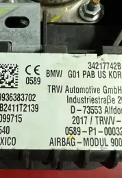 34217742B подушка безпеки пасажира BMW X3 G01 2019